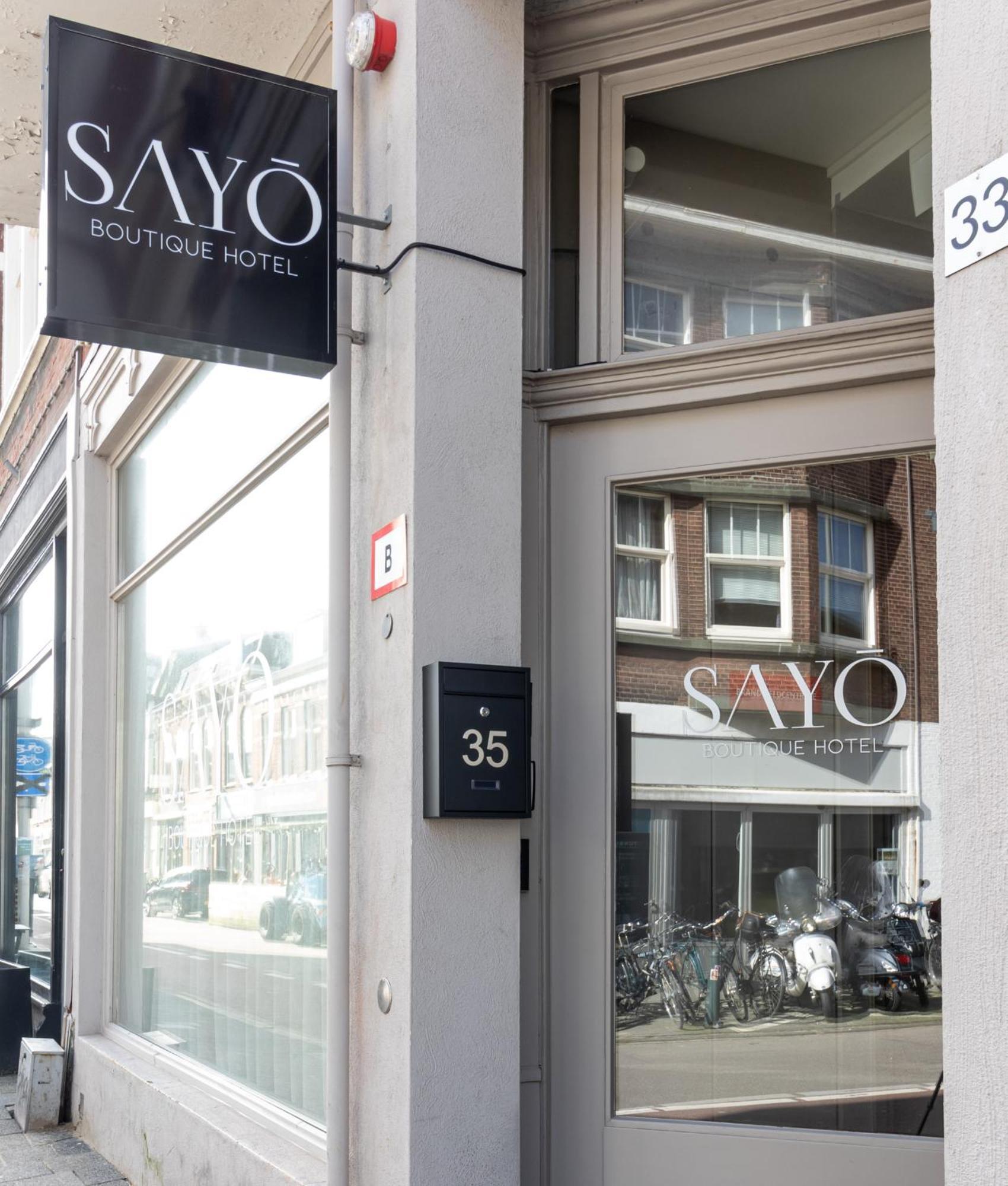 Sayo Boutique Hotel Den Haag Bagian luar foto